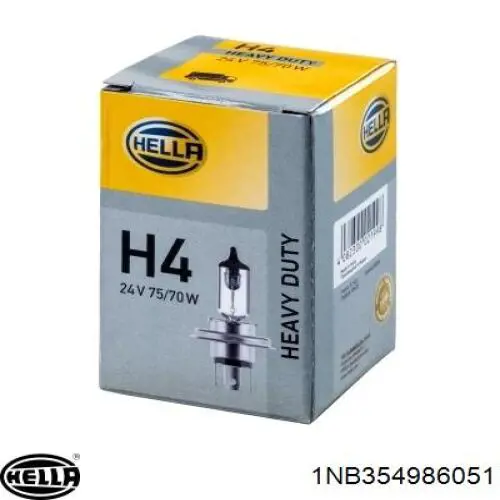 1NB354986051 HELLA luz antiniebla izquierdo