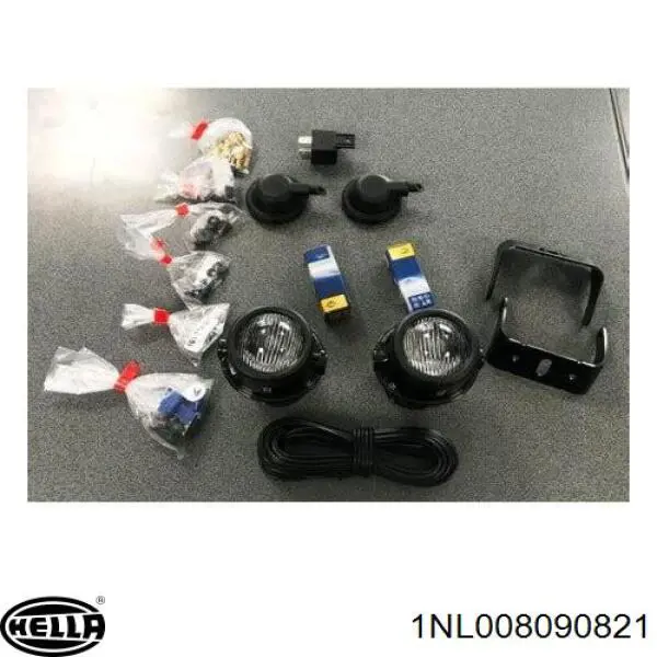 Faro antiniebla tuning, juego de 2 piezas 1NL008090821 HELLA