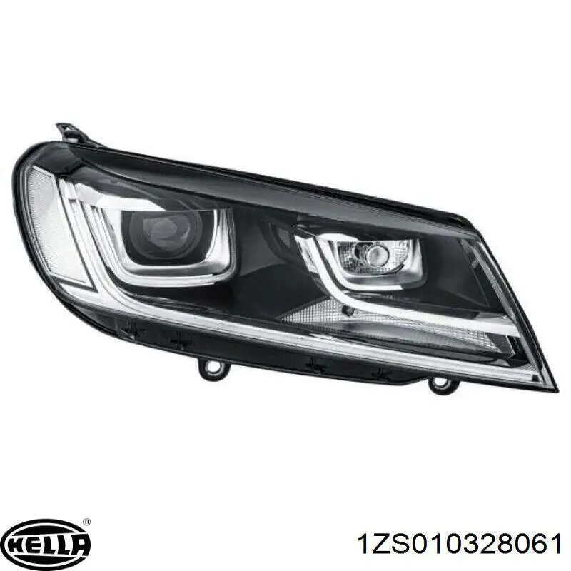 Faro derecho 1ZS010328061 HELLA