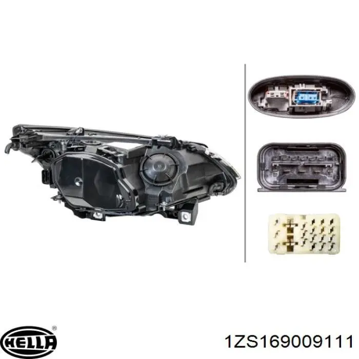 Comprar 1ZS169009111 HELLA Faro delantero izquierdo