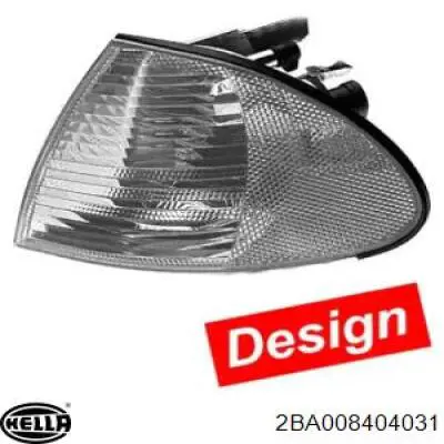 Intermitente izquierdo 2BA008404031 HELLA