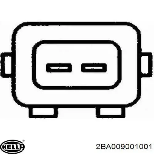 2BA009001001 HELLA piloto intermitente izquierdo/derecho