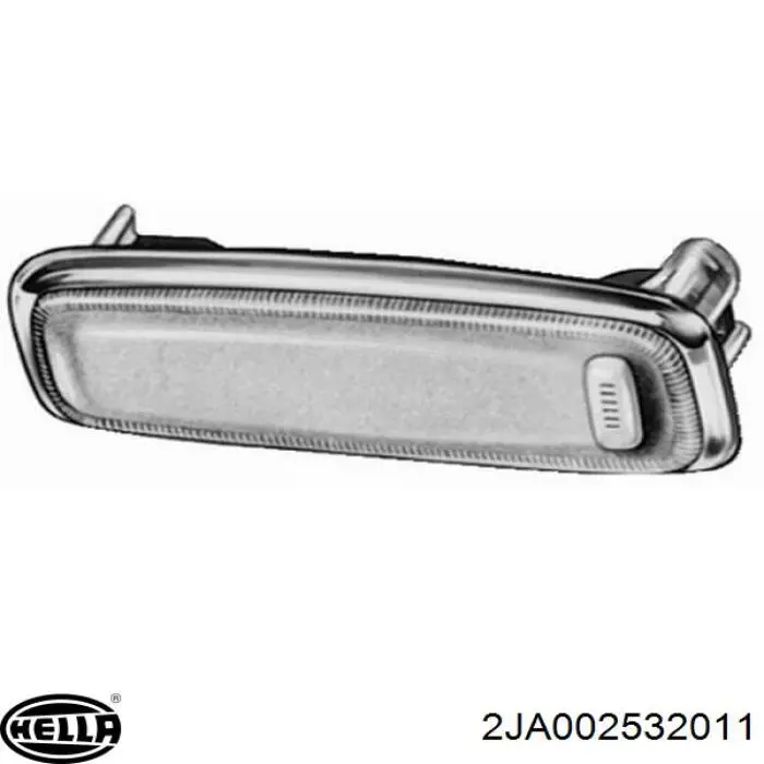 Comprar 2JA002532011 HELLA Luz de techo interior (cabina)