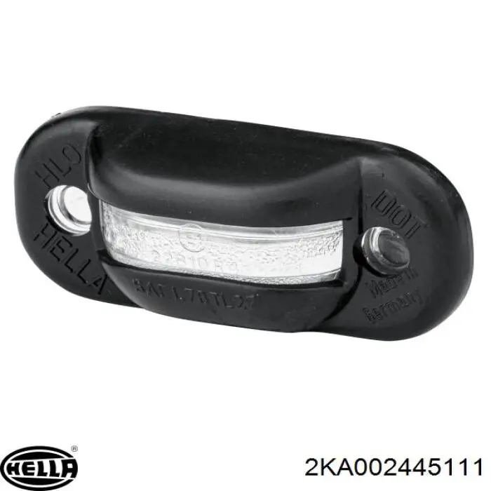  Luz matricula Volkswagen Golf 1