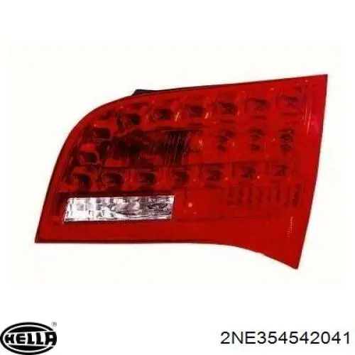 Piloto trasero interior derecho 0319928 VAN Wezel
