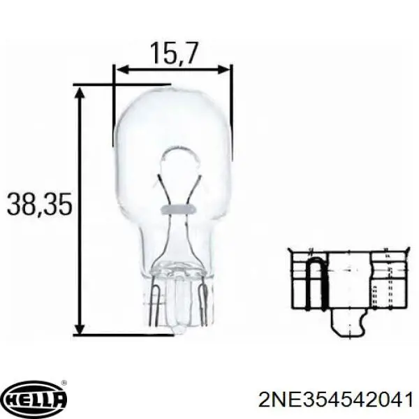 Piloto trasero interior derecho VAN Wezel 0319928