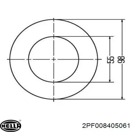 2PF008405061 HELLA