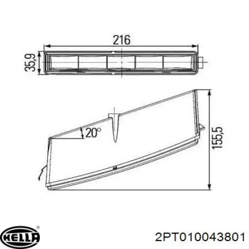 Comprar 2PT010043801 HELLA Luces diurnas DRL, kit universal