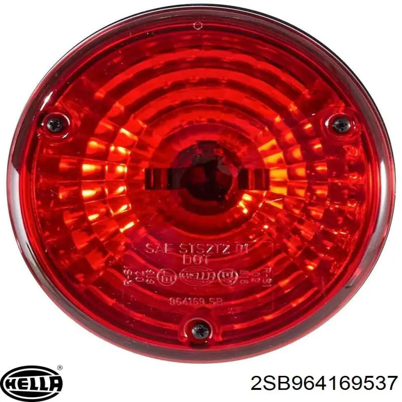 Piloto trasero derecho HELLA 2SB964169537