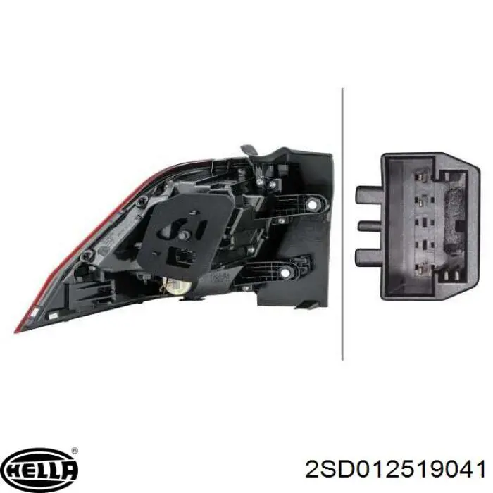 Comprar 5NA945096B VAG Piloto trasero exterior derecho