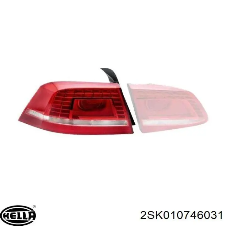 Comprar 2SK010746031 HELLA Piloto trasero exterior izquierdo