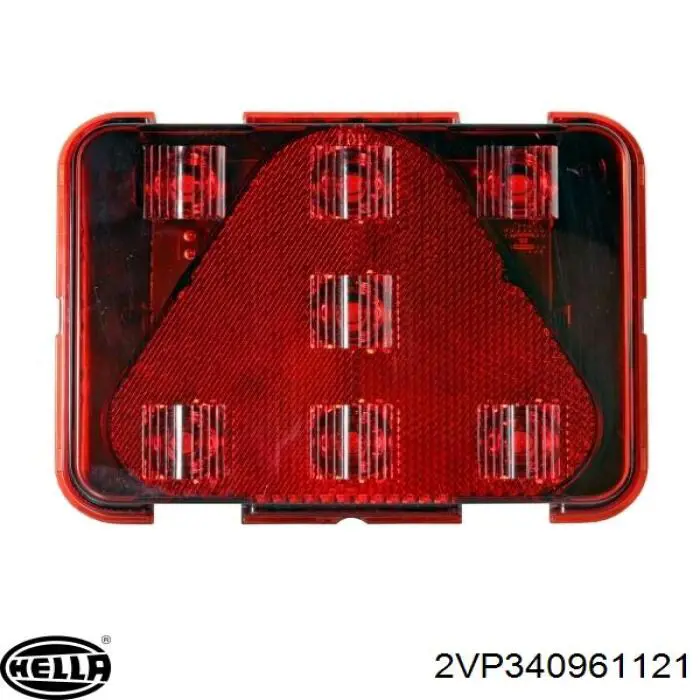 2VP340961121 HELLA Piloto trasero derecho