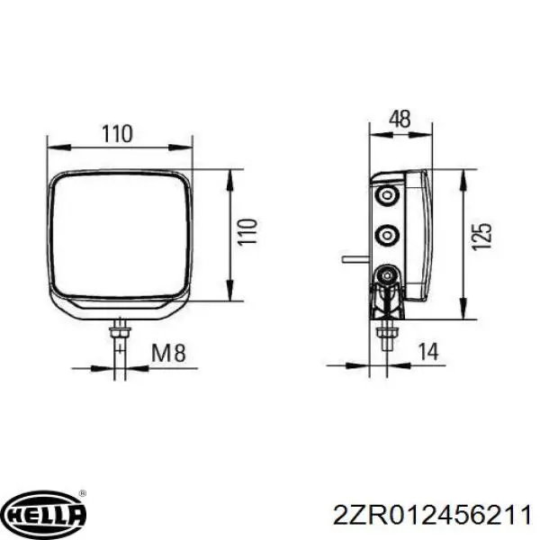 2ZR012456211 HELLA