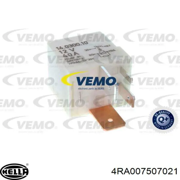 Relé de bujía de precalentamiento Volkswagen Caddy 2 9K9