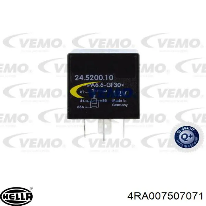 Comprar 4RA007507071 HELLA Relé de bomba eléctrica de combustible