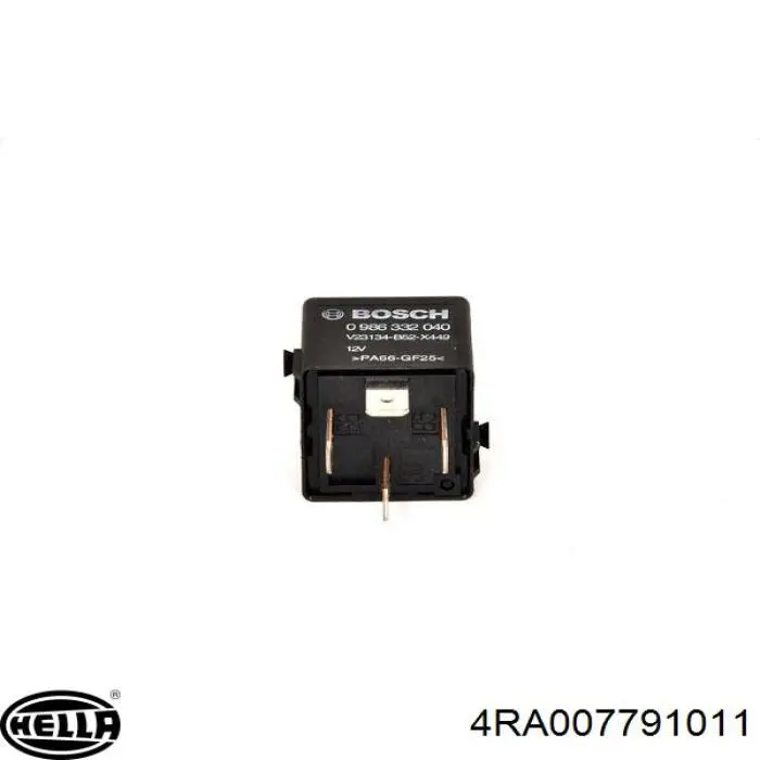 Relé eléctrico multifuncional 4RA007791011 HELLA