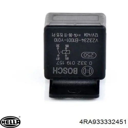 Rele ventilador habitaculo HELLA 4RA933332451 precio, desde 4,87 EUR