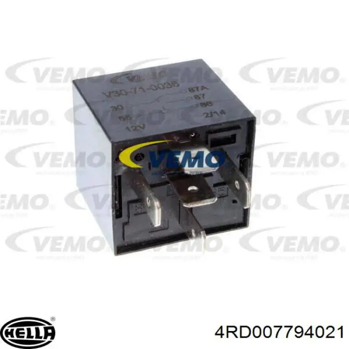 Relé eléctrico multifuncional 9620725080 Peugeot/Citroen