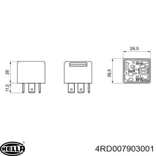 Comprar 0332204206 Bosch Relé de intermitentes