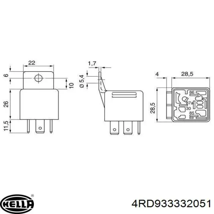 Módulo de intermitentes Volvo 9130171