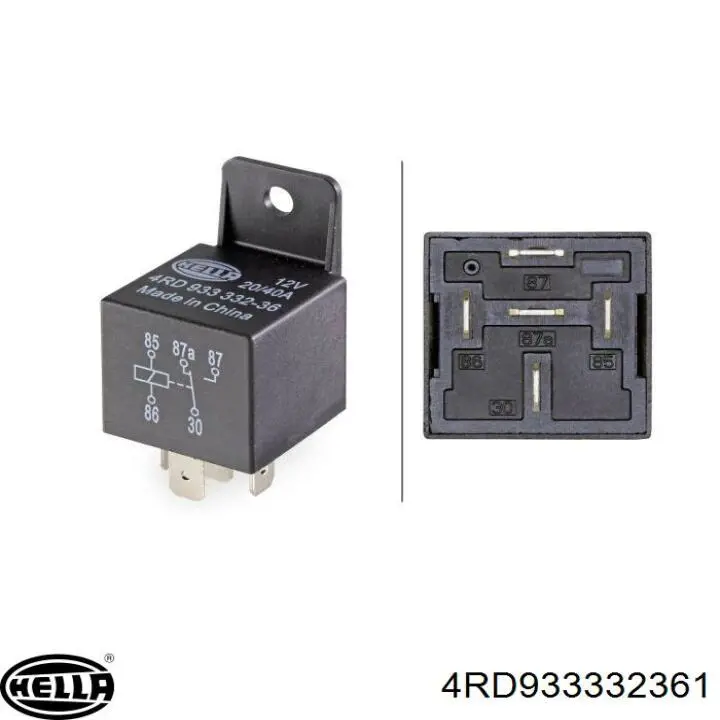 Relé eléctrico multifuncional Mahle Original MR89 precio, desde 4,95 EUR