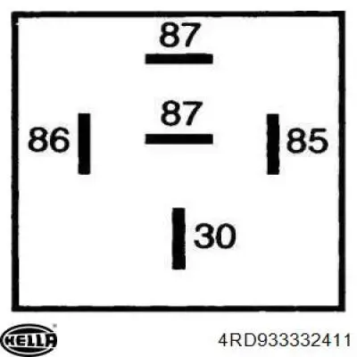 MR66 Mahle Original Relé eléctrico multifuncional