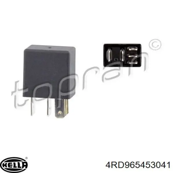 Relé eléctrico multifuncional 4RD965453041 HELLA