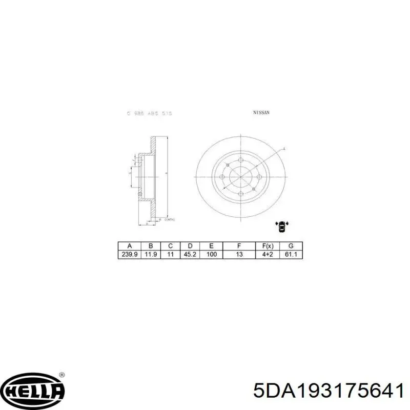 80391 FAE Bobina de ignición