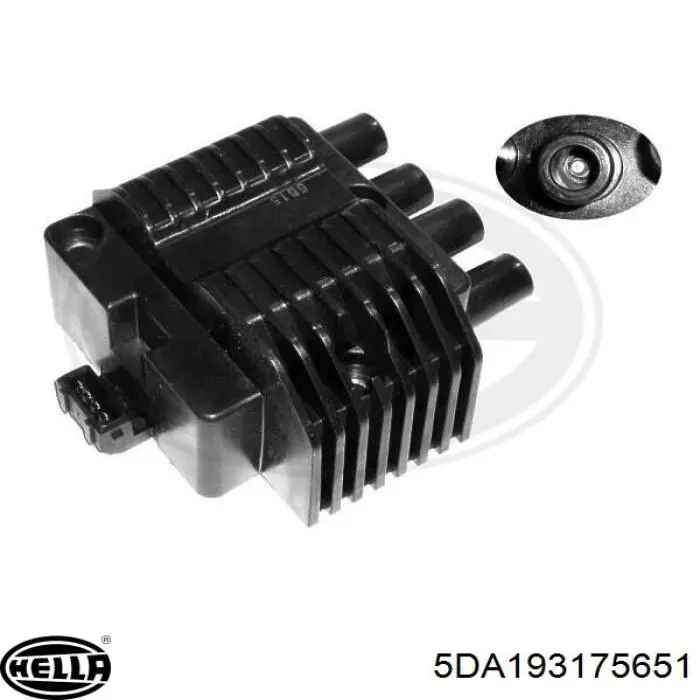 Bobina de encendido Opel Corsa 73, 78, 79