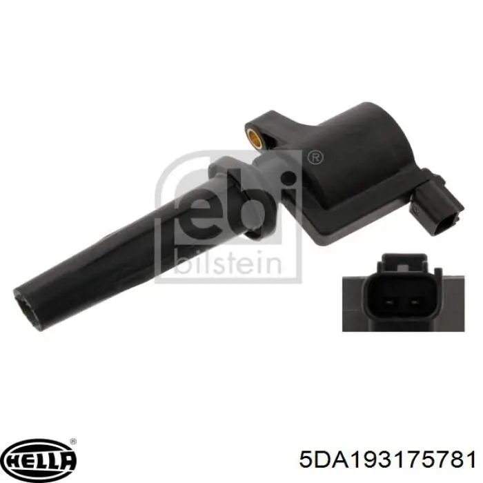 5DA193175781 HELLA Bobina de ignición