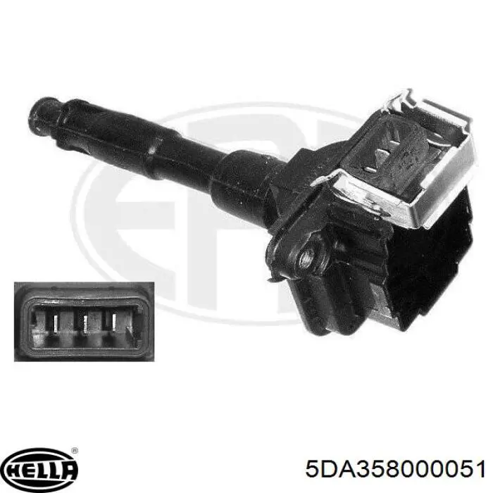 Bobina de chispa HELLA 5DA358000051 precio, desde 53,21 EUR