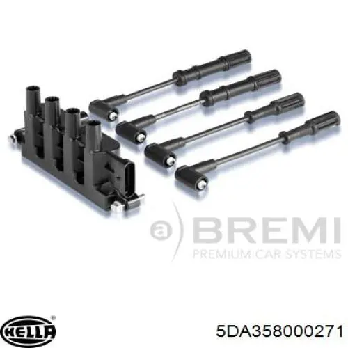 Bobina de chispa HELLA 5DA358000271 precio, desde 120,56 EUR