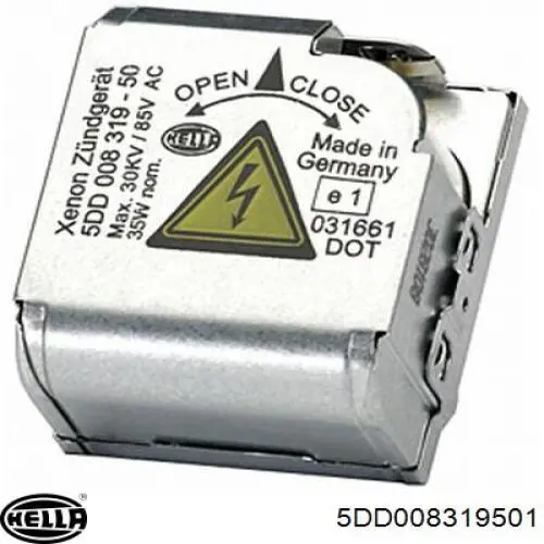 Centralita, faros xenon HELLA 5DD008319501