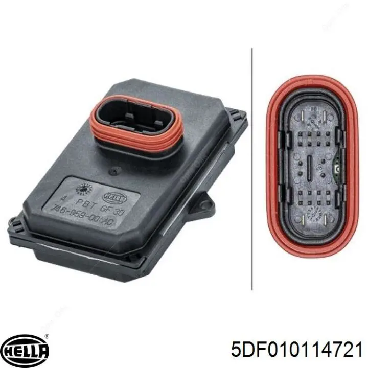 7PP941329N VAG Módulo de control de iluminación adaptativa (ECU)