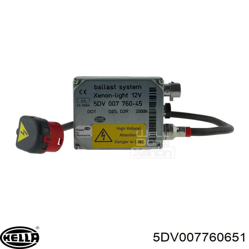 8386708 BMW Centralita, faros xenon