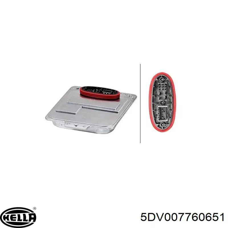 Centralita, faros xenon Opel 90565932