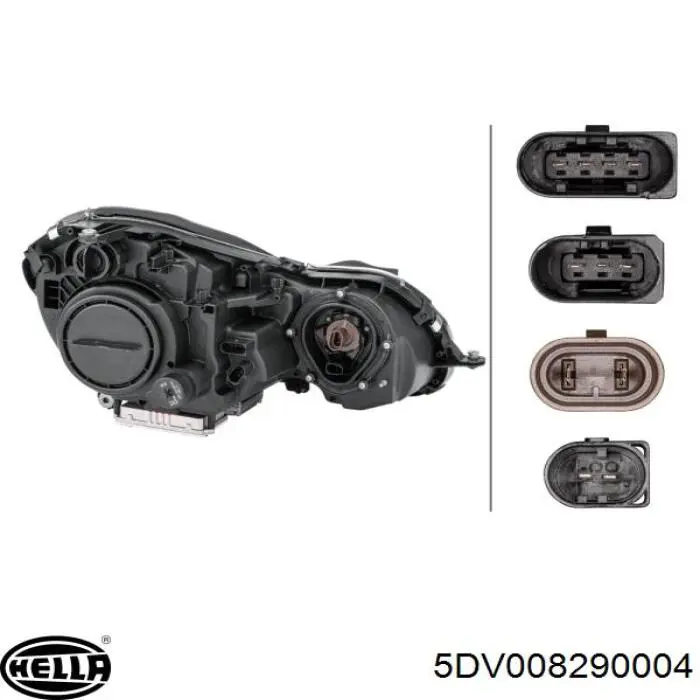 Centralita, faros xenon A002820232680 Mercedes