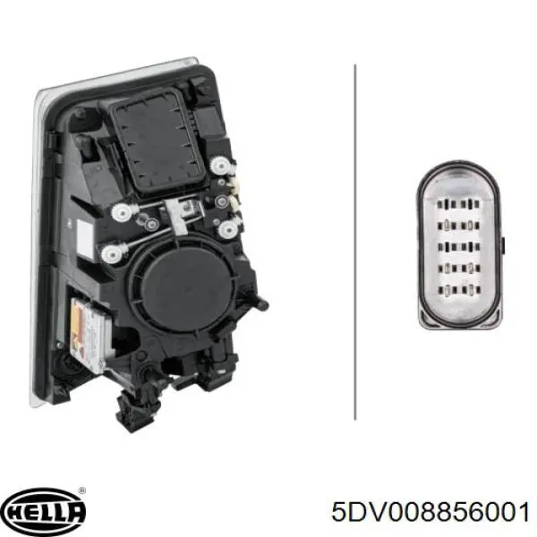 Comprar 5DV008856001 HELLA Centralita, faros xenon