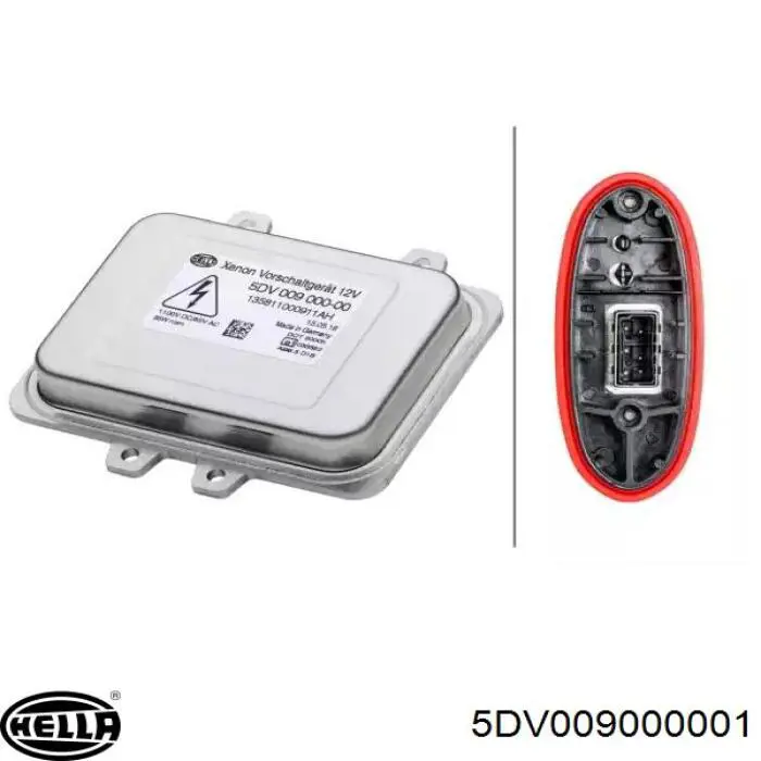 Unidad de control de xenón Renault (RVI) 7701209425 precio, desde 44,27 EUR