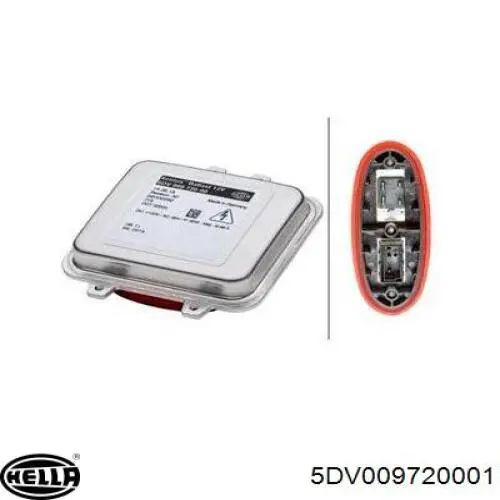 Centralita, faros xenon 5DV00972000 VAG