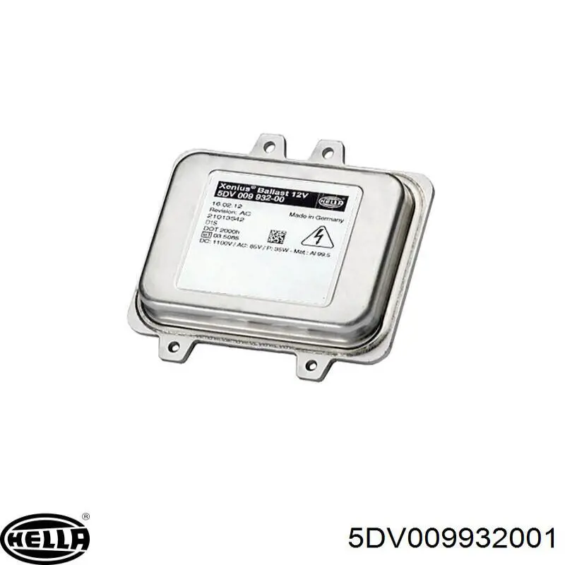 Unidad de control de xenón HELLA 5DV009932001 precio, desde 91,95 EUR