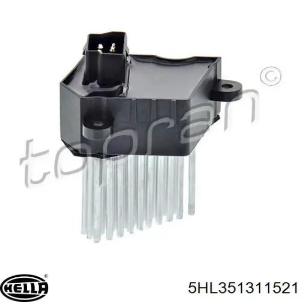 5HL351311521 HELLA resitencia, ventilador habitáculo