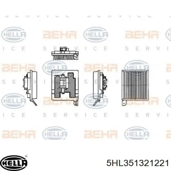 9790339580 Fiat/Alfa/Lancia resistencia de calefacción