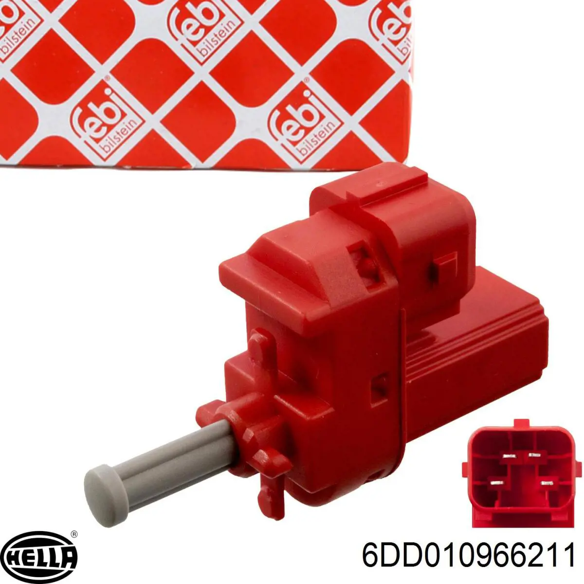 Interruptor de embrague HELLA 6DD010966211 precio, desde 12,13 EUR