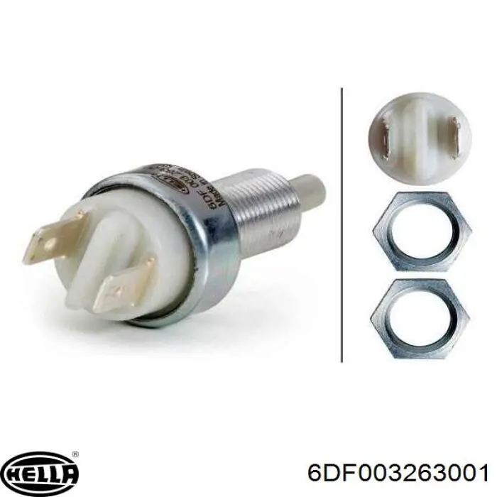 Interruptor de luz de freno Hans Pries (Topran) 500496 precio, desde 6,99 EUR
