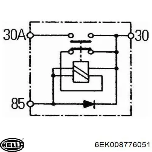 Comprar 6EK008776051 HELLA Interruptor de batería