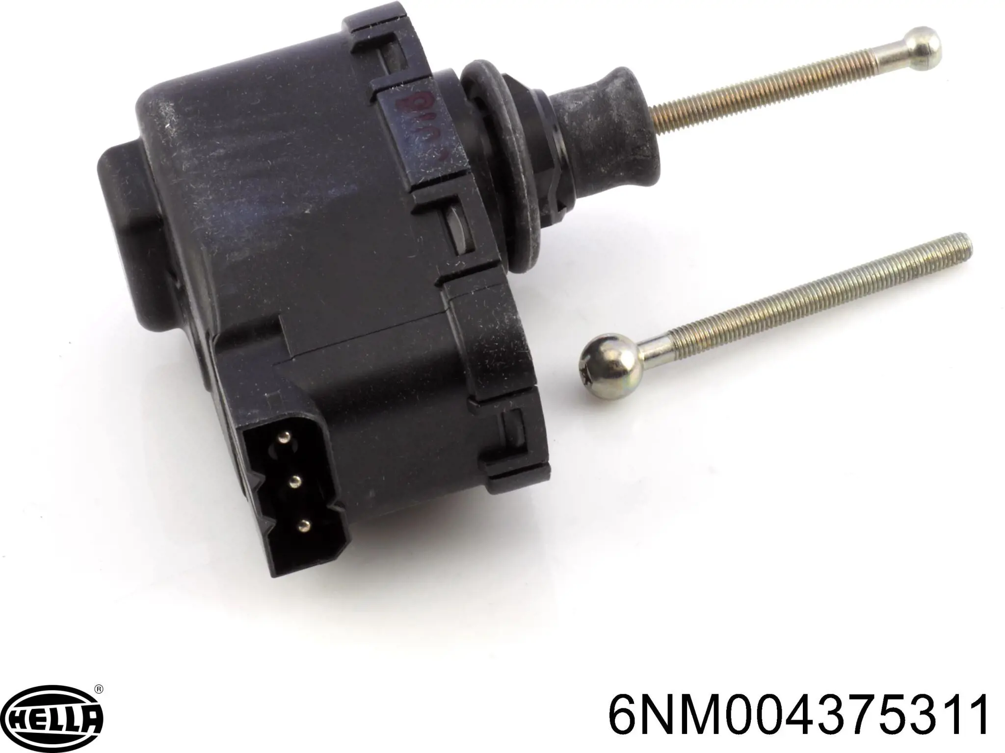 Motor regulador de faros 6NM004375311 HELLA