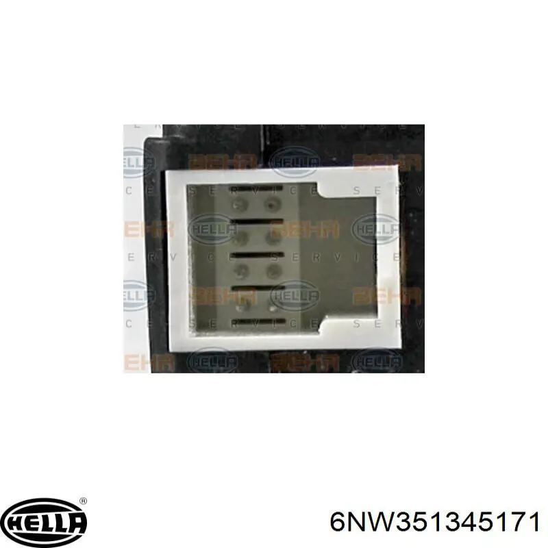 Elemento De Reglaje Valvula Mezcladora Actuador de Compuerta Ford Transit 6 V347/8