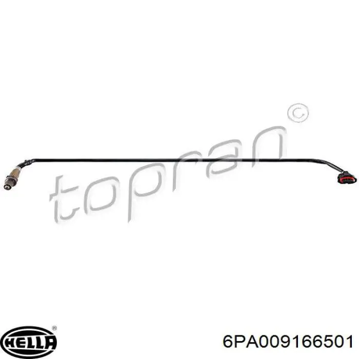 Sensor de oxígeno previo al catalizador 6PA009166501 HELLA