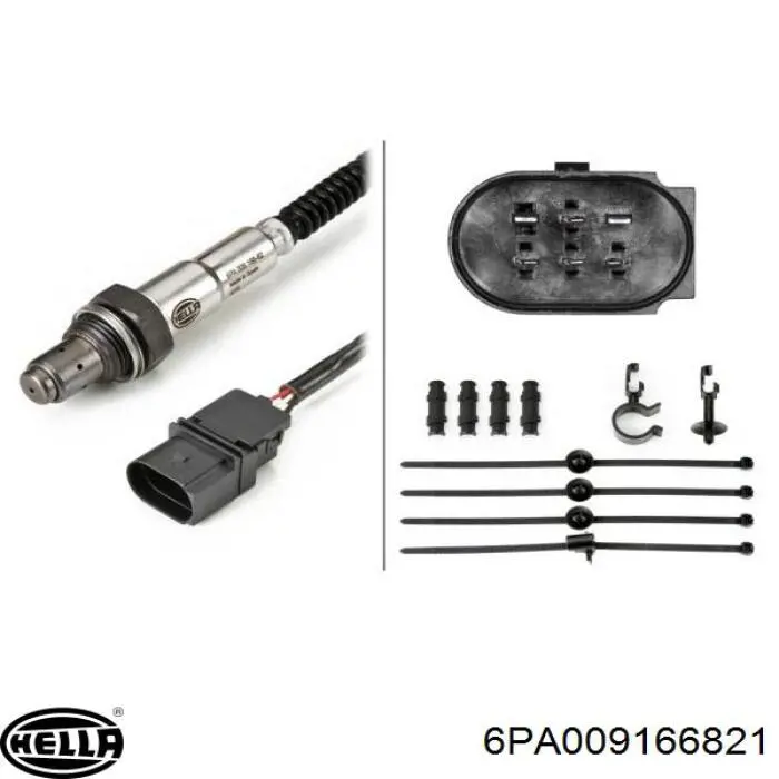 Sensor de oxígeno previo al catalizador HELLA 6PA009166821 precio, desde 125,14 EUR